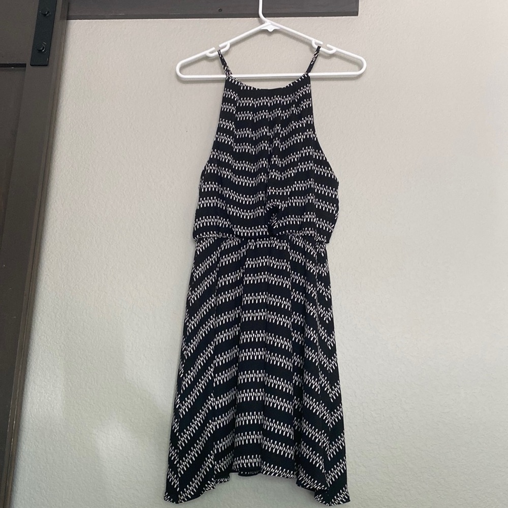 Black and White Dress